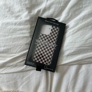 iPhone 14 Pro Max WildFlower Checkers Case